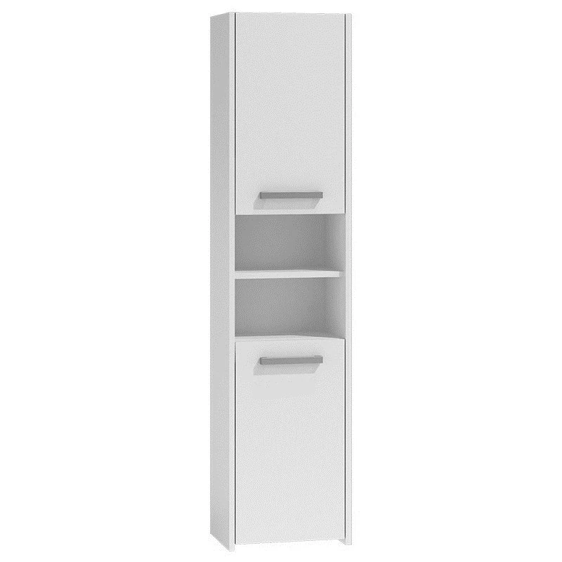 Topeshop S40 balts vannasistabas uzglabāšanas skapis Balts