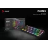 Gaming tastatūra Savio SAVGK-PHENIX RED PUDDING Mechanical RGB Wireless
