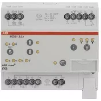 ABB Stotz S&J fan coil kontrolieris 2xPWM 0-10V man.REG FCC/S1.5.2.1 (2CDG110235R0011)