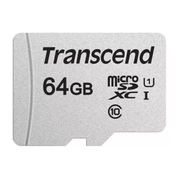 Transcend 64 GB MicroSDXC SDHC 300S zibatmiņa