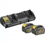 Akumulatora un lādētāja komplekts DeWALT DCB132T2-QW Lithium-Ion 4 Ah