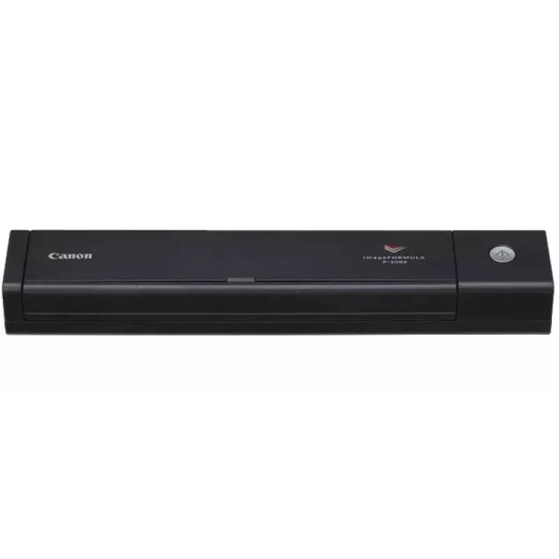 Canon imageFORMULA P-208II Portable Duplex Document Scanner, 216 x 356 mm, 600 x 600 DPI, 24 bit, 8 ppm, 6 ppm, 16 ipm