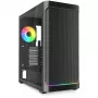 PC korpuss Sharkoon AK4W RGB Strip Midi Tower melns