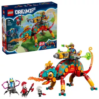 LEGO 71492 Dreamzz Mateo uguns kameloņa rotaļu komplekts, konstruktora modelis iztēles pilnai būvēšanai