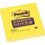 Post-It 654-S lipīgās piezīmes kvadrātveida Dzeltenas 90 lapas (654-S6 (1 IEPA. = 12 bloki))