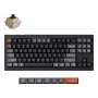 Mehāniskā tastatūra Keychron V3 Ultra 8K — vadu un Bluetooth, QWERTY, RGB, melna