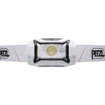Galvas lukturis Petzl TIKKA CORE 450 lm balts — Uzlādējams galvas lukturis, kompakts brīvroku apgaismojums