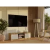 MALWA 120 TV skapis, artisan ozols/kašmira