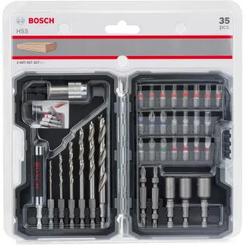 Skrūvgrieža uzgaļu komplekts Bosch 2 607 017 327 35 gab.