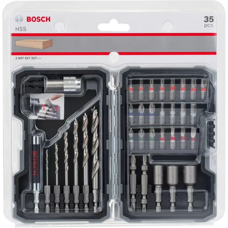 Skrūvgrieža uzgaļu komplekts Bosch 2 607 017 327 35 gab.