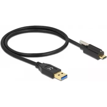USB kabelis Type-A vīr. uz Type-C vīr. DeLOCK 84025 0,5 m