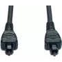 Optiskais kabelis e+p LLK 115 1,5 m TOSLINK melns