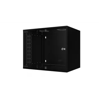 Rack cabinet LOGON RUM09U40MNBL Melns 11.2 kg