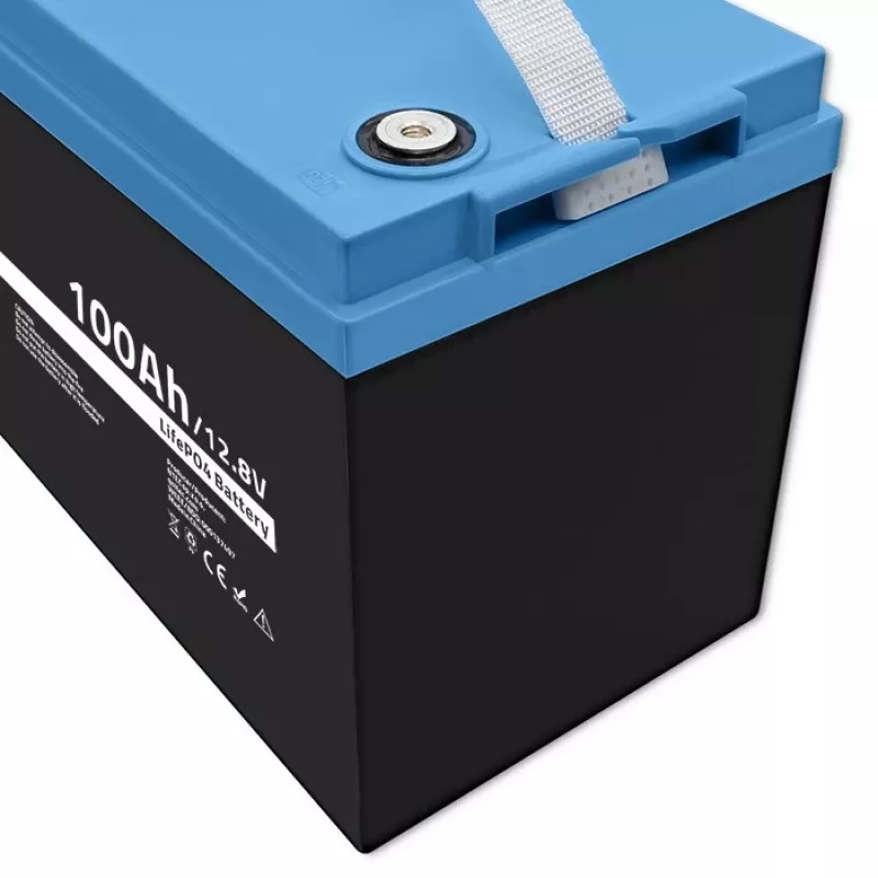Qoltec 53705 litija dzelzs fosfāta akumulators 100 Ah 12.8 V