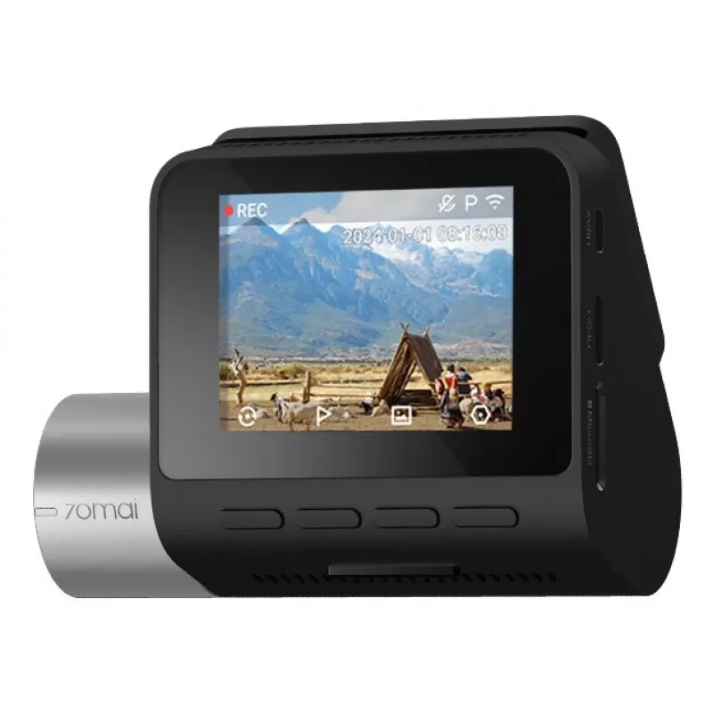 70mai A510 videoreģistrators Full HD 2560×1944 140° Wi‑Fi Bluetooth GPS 2 collu IPS displejs USB, 500 mAh