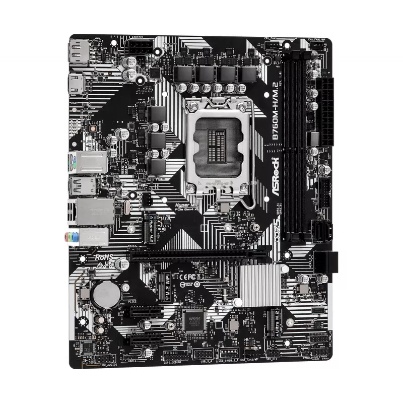 ASRock B760M-HDV/M.2 DDR5 Micro-ATX mātesplate