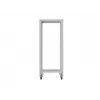 LANBERG 19 collu atvērtais statīvs 27U 600x800 mm pelēks, 27U atvērta rāmja serveru statīvs