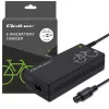 E-velosipēdu lādētājs QOLTEC 36V–42V 2A ar GX12 3 kontaktu savienotāju