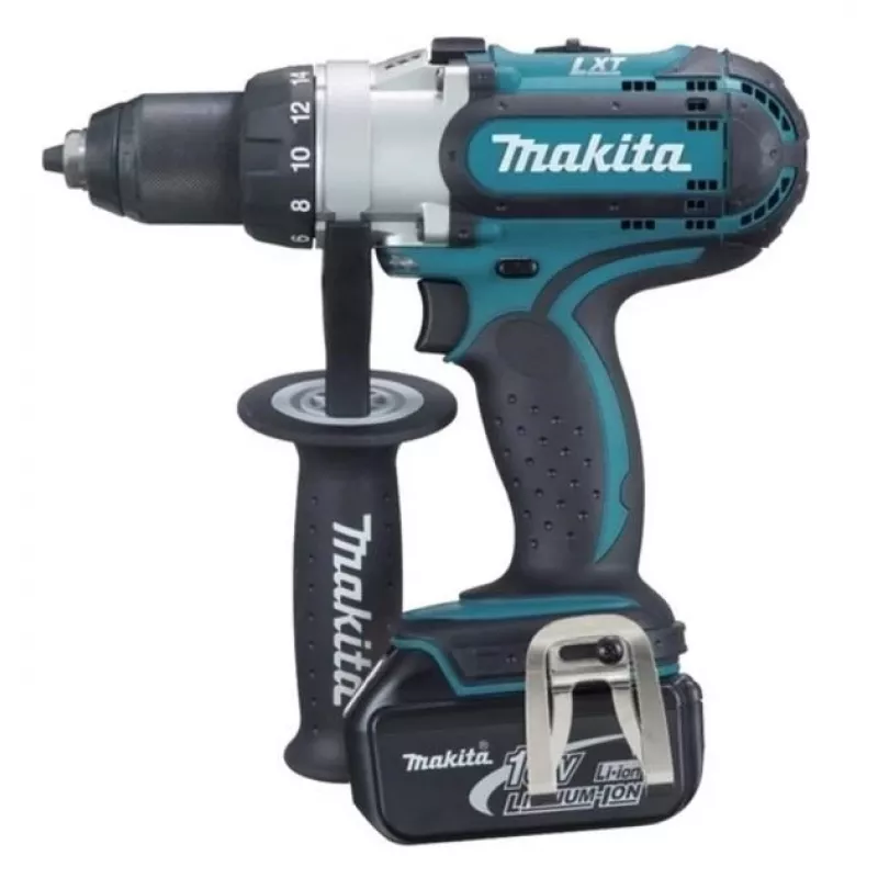 Makita DDF451RTJ urbjmašīna bezatslēgas 2,1 kg Melna, Zila