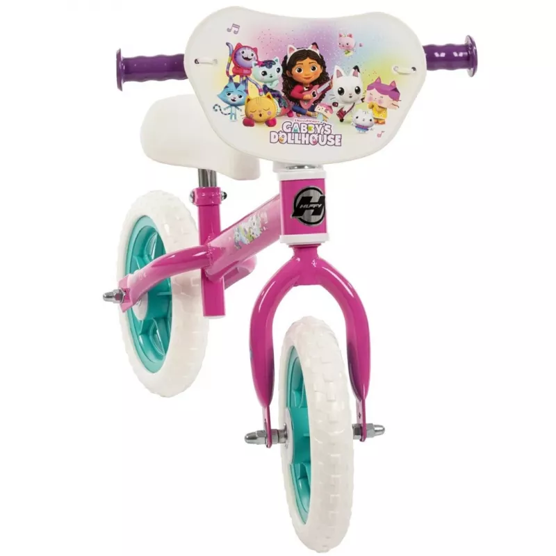 Līdzsvara velosipēds HUFFY Domerk Gabby 10 collas — mazuļa divritenis bez pedāļiem