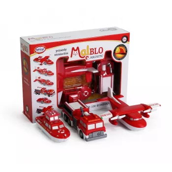 Vehicle set Popular Playthings Mix or Match Vehicles Fire and Rescue