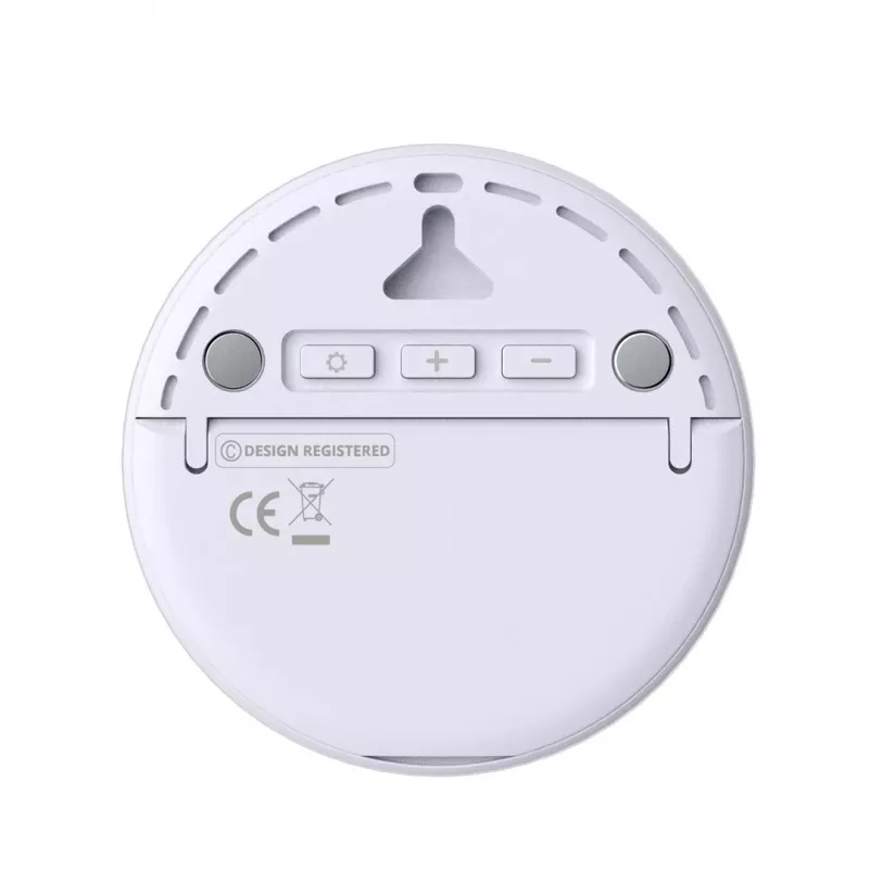 GreenBlue bezvadu laikapstākļu stacija, IEKŠĀ/ĀRĀ temperatūra, pulkstenis, °C/°F izvēle, darbības rādiuss līdz 60 m, GB162