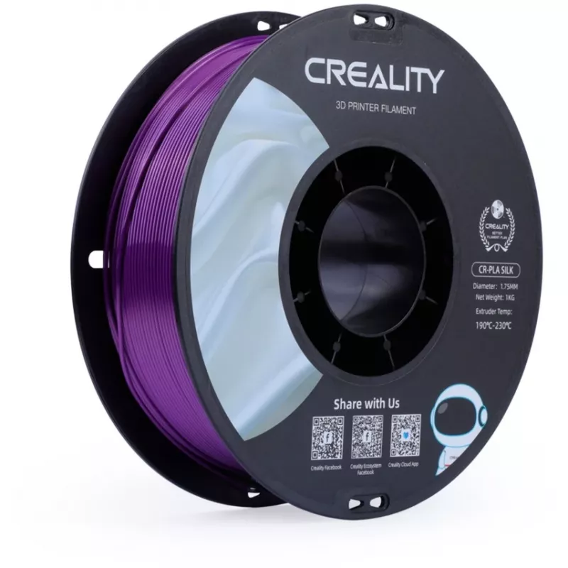 3D drukas materiāls Creality 3D 3301120005 Silk violeta 1 kg