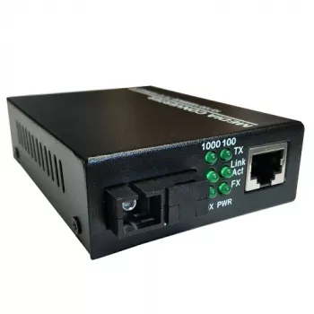 Tīkla vides pārveidotājs PLANET MC1310SC 10/100/1000M TX 1310 nm SC