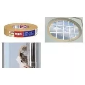 Maskēšanas lente Tesa Maler Krepp 4319 15 mm x 50 m — izturīgs kreps, elastīga