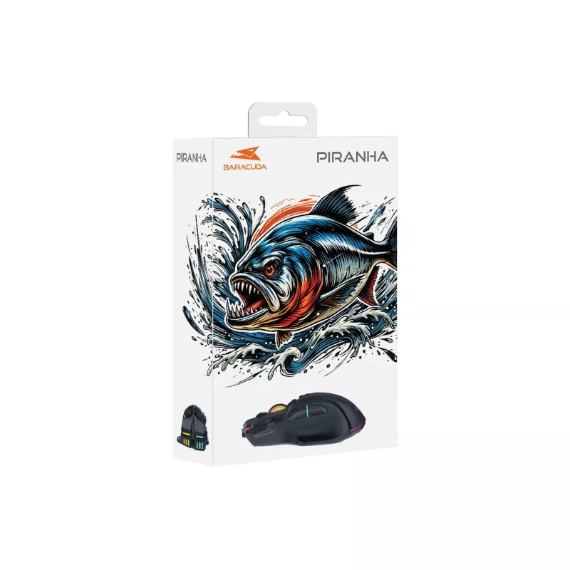 Pele Baracuda BGM-071 Piranha melna USB