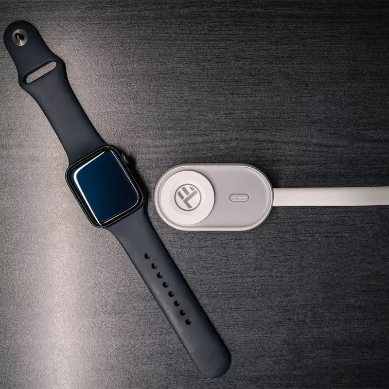 Bezvadu ārējais akumulators-lādētājs Tellur TLL151441 1200 mAh Apple Watch — pārnēsājams bezvadu lādētājs