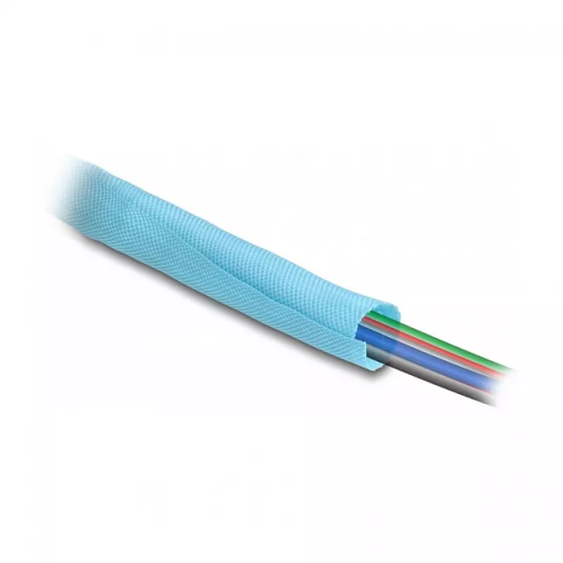 Kabeļu apvalks DeLOCK 20880 zils 1,2 cm poliesters 5000 mm