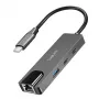 USB3.2 Gen1 centrmezgls, 3 portu ar 2.5G Ethernet
