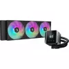 DeepCool MYSTIQUE 360 ARGB procesora All-in-one šķidruma dzesētājs 12 cm melns 1 gab.
