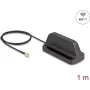 Antena DELOCK 81453 WiFi 7 ar RP-SMA savienotāju, daudzvirzienu, 2,5–3,6 dBi