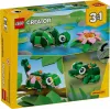 LEGO CREATOR 3 IN 1 31377 Bruņurupucis ar ūdensrozes ziedu
