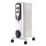Adler AD 7815 elektriskais telpu sildītājs Iekštelpām Balts 1500 W Eļļas elektriskais telpu sildītājs