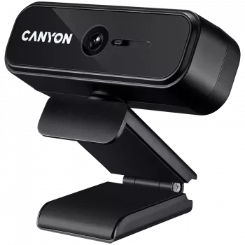 Canyon C2N 1080P pilna HD 2,0 megapikseļu fiksēta fokusa tīmekļa kamera USB2.0
