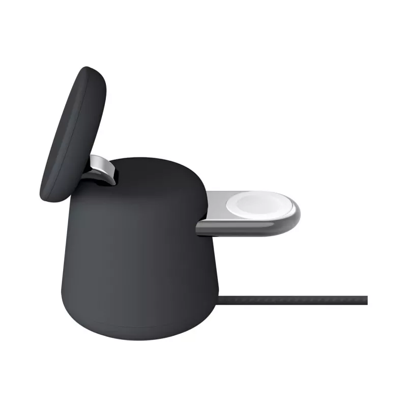 Bezvadu lādētājs Belkin WIZ027VFH36 2‑in‑1 magnētisks Qi2 15W iPhone un Apple Watch pulkstenim