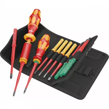 Wera Kraftform Kompakt VDE 16 Torque extra plāns skrūvgriežu komplekts (05006609001)