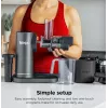 NINJA Aukstās preses sulu spiede | Neverclog JC151EU | Tips Aukstās preses sulu spiede | Pelēka | 150 W | Ātrumu skaits 1