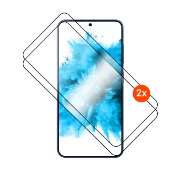 Rūdīta stikla ekrāna aizsargs FIXED Full Cover 2.5D Samsung Galaxy S26+ — 2 gab., melns