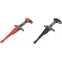 VOLTCRAFT drošības satvērējspaiļu komplekts, ligzda 4 mm, CAT III 1000 V, CAT IV 600 V, melns/sarkans MSK-115 (VC-8308585)