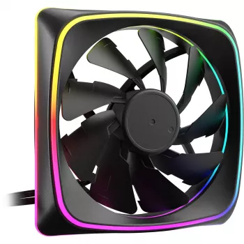SHARKOON SHARK Lights ARGB PWM 120mm korpusa ventilators - melns