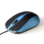 Optiskā pele 800dpi MELNI-ZILA MT1091