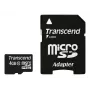 Flash atmiņa Transcend 4GB MicroSDHC Class 10 ar adapteri