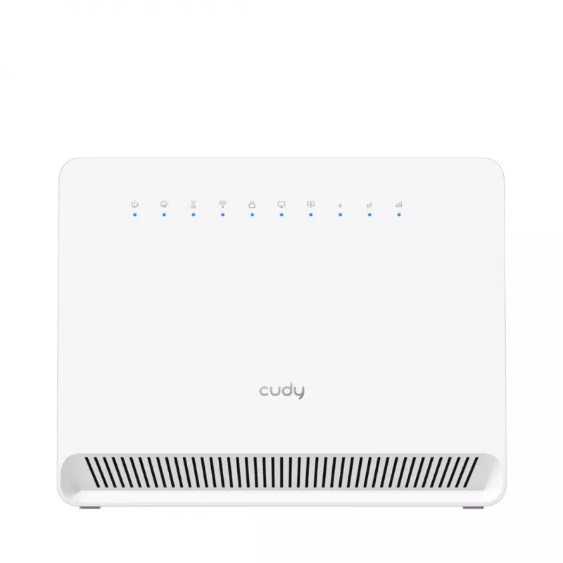 Cudy LT500E bezvadu maršrutētājs Fast Ethernet Divjoslu (2.4 GHz / 5 GHz) 4G Balts