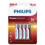 Philips Power Alkaline AAA baterijas, 4 gab. iepakojumā