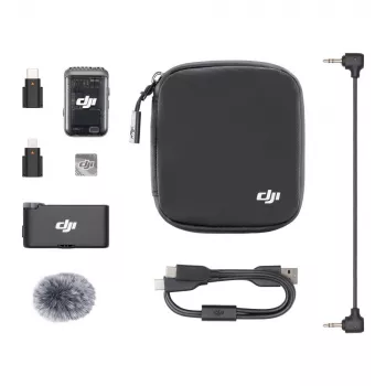 Mikrofons DJI Mic 2 melns