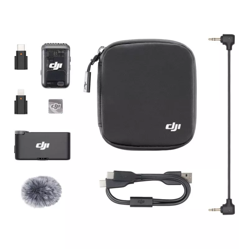 Mikrofons DJI Mic 2 melns